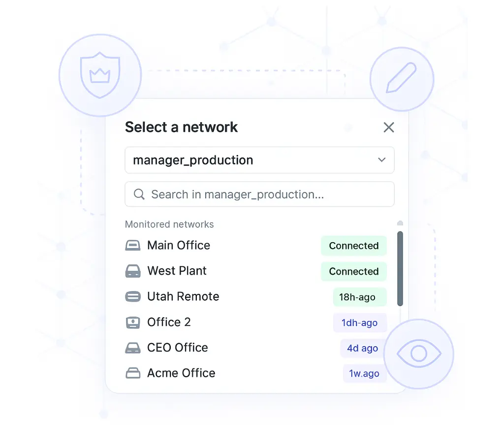 Workspaces in Fing for MSP