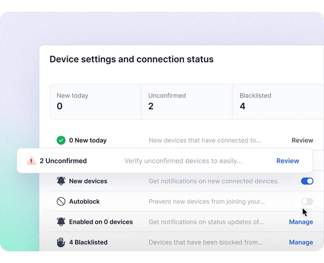 Screenshot of Fing Desktop performing remote network monitoring